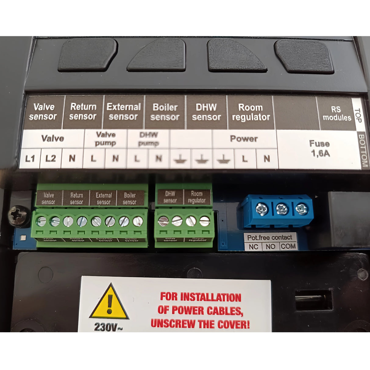 TECH i-1 CWU regulator obiegu grzewczego pogodowy – zawór mieszający + pompa CWU