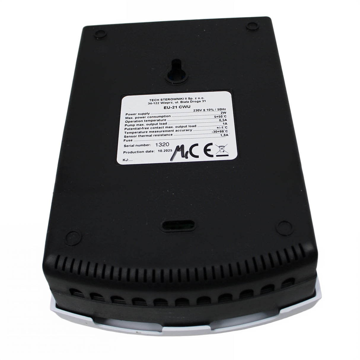 Technický teplotní diferenční regulátor EU-21 CWU s LED displejem