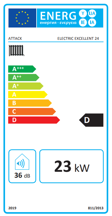 Elektrokessel ATTACK Electric Exellent 24 kW.