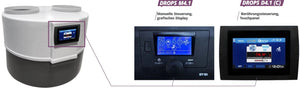 DROPS M4.1 und D4.1C: Effiziente Wärmepumpensteuerung mit Touchpanel und grafischem Display 🖥️💧