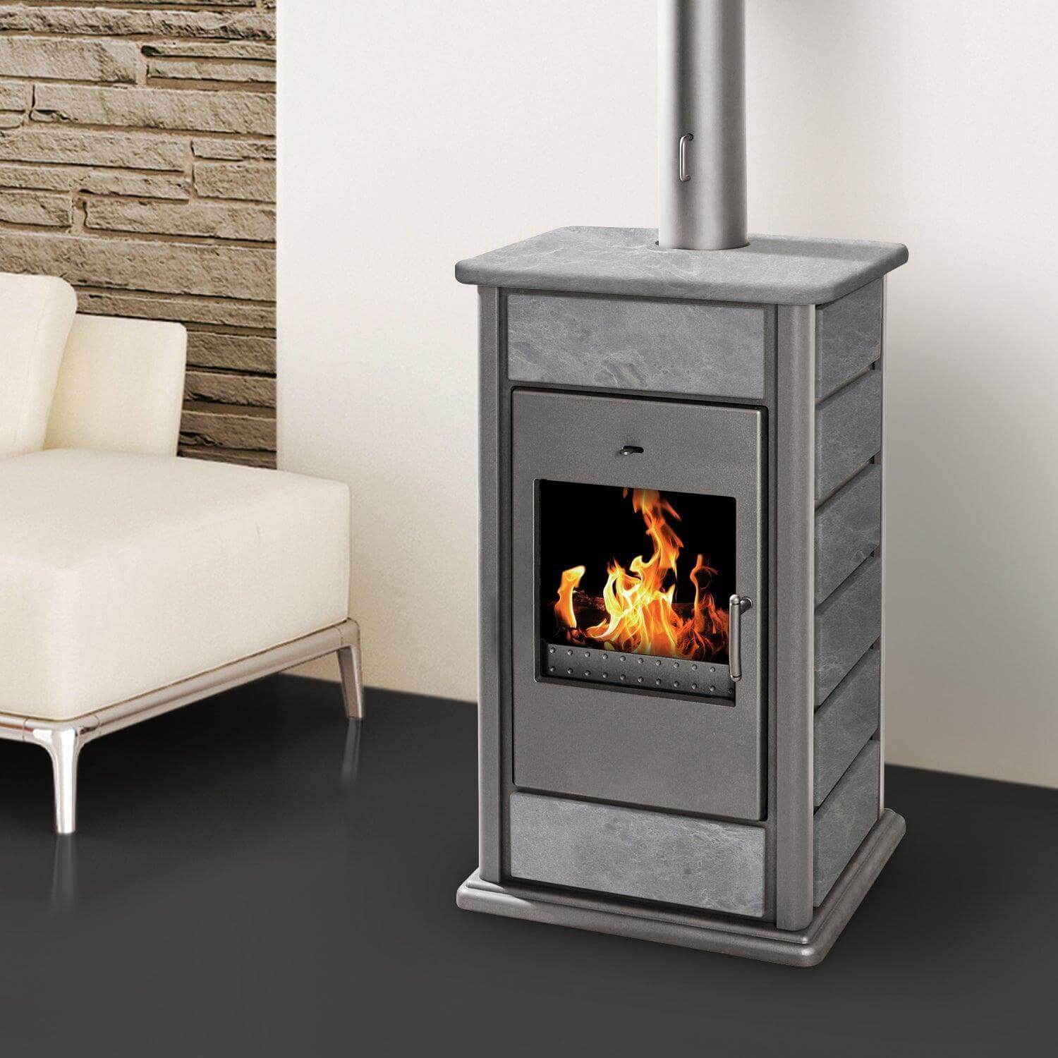 Kaminofen wasserführend -Alicante von Schmitzker 14,5 kW - GEMA Shop