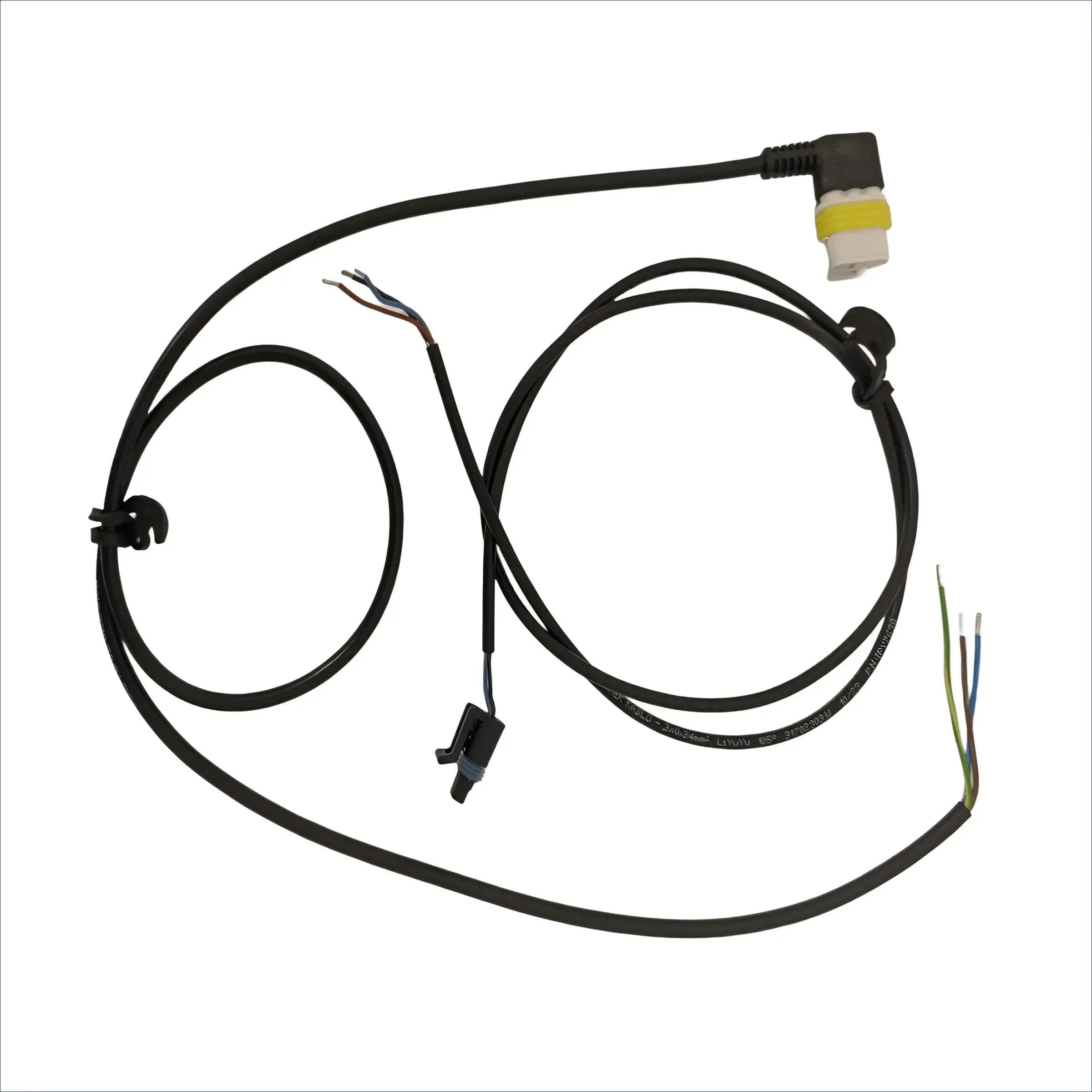 Schwarzes Kabelbaum mit Stecker für Solarpumpe Grundfos UPM3 Solar 15-75 Sunex