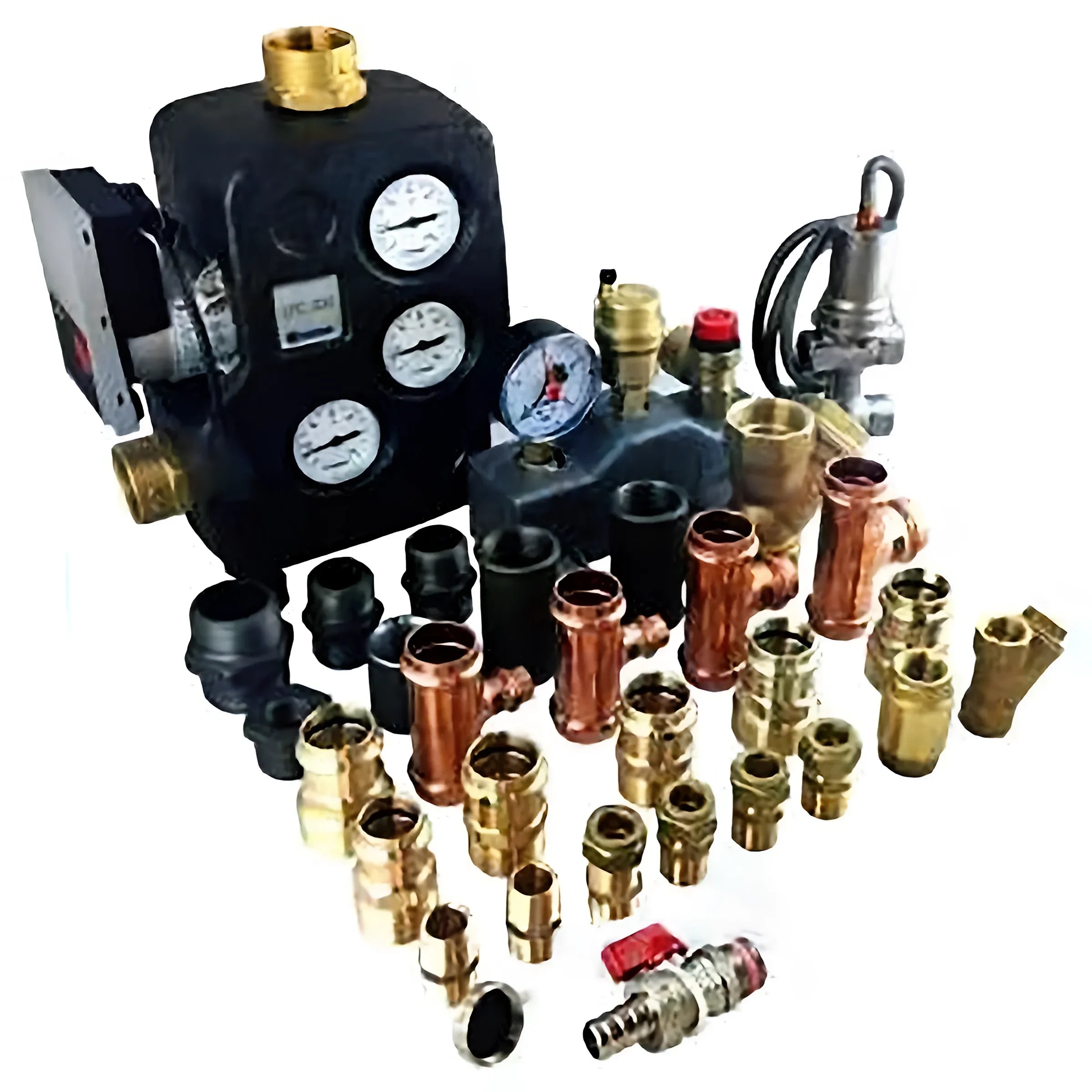 Assorted plumbing fittings and components für Thermoflux Pelling 35/150 Liter Pufferspeicher ohne WT