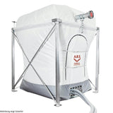 Pelletsilo FLACHBODEN inkl. Gestell.