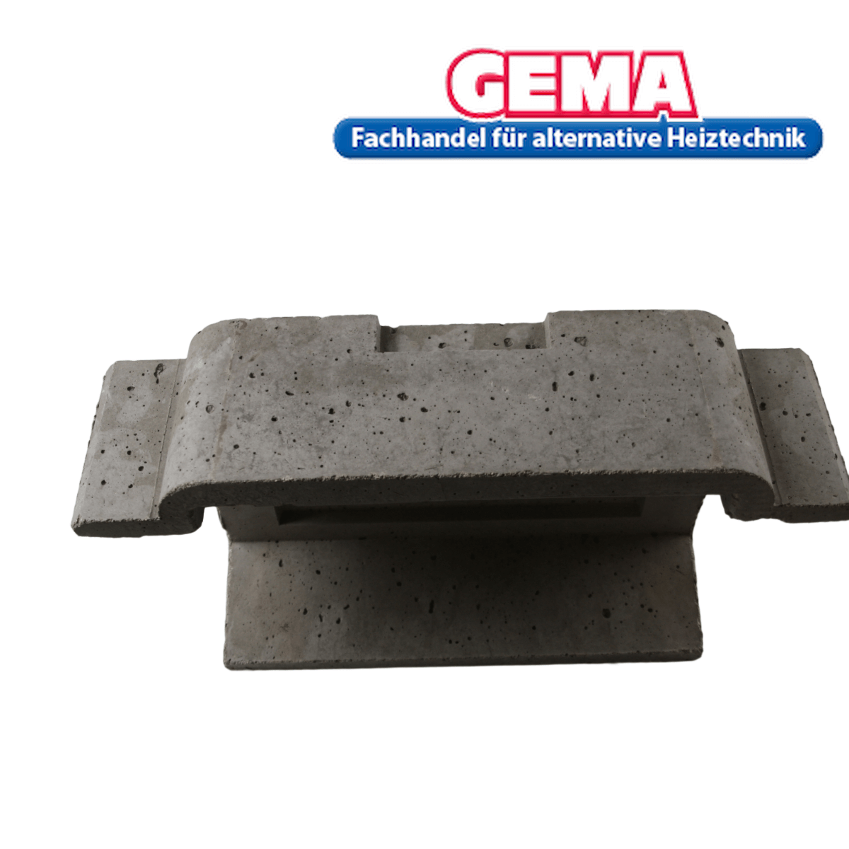 Betonbodenplatte für Attack SLX Schamottestein Brennkammer hinten für alternative Heiztechnologie
