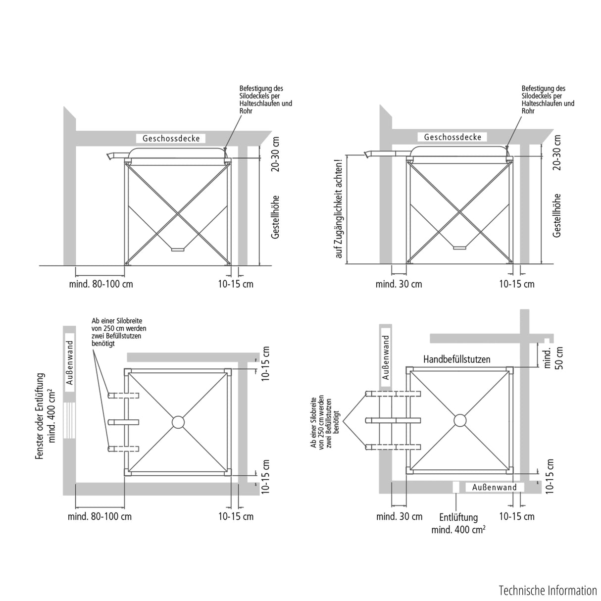 A.B.S. Silo à granulés Flexilo Standard