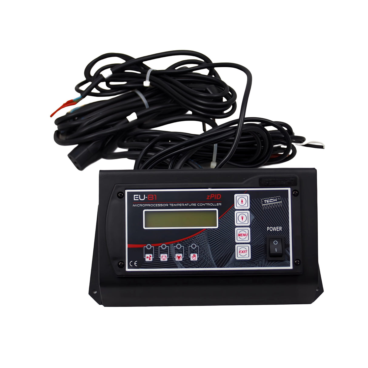 Tech teplota regulátora EU-81 ZPID CONTROL pre kotly s tuhým palivom