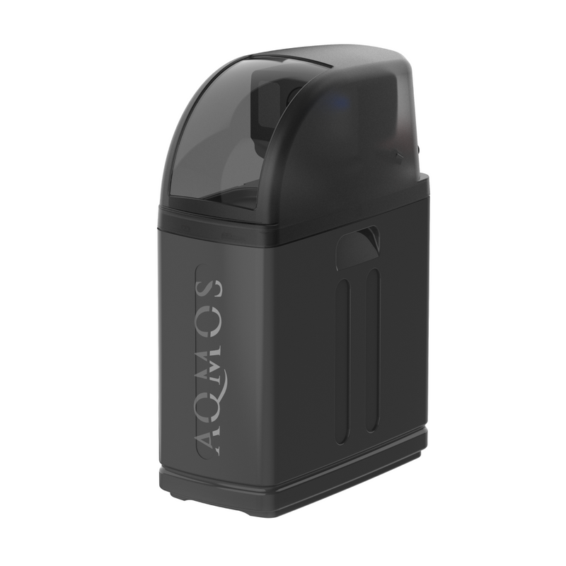 Σύστημα αποσκλήρυνσης νερού AQMOS R2D2-48 Black Edition Σετ με φίλτρο αντίστροφης πλύσης, σετ σύνδεσης και μπλοκ τοποθέτησης