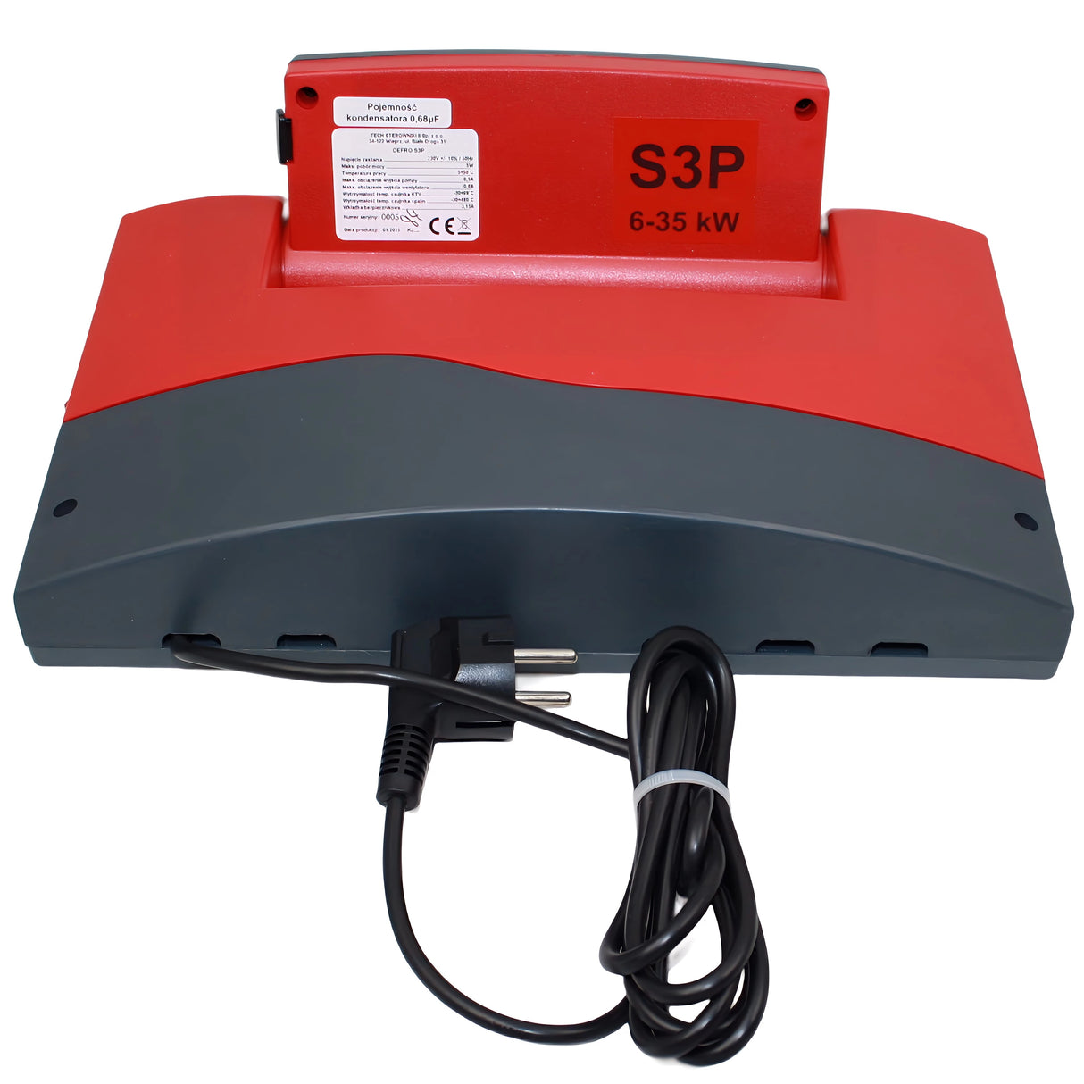 Ovládání kotle Defro S3P pro pohodlí Defro Optima plus 3,9 kW