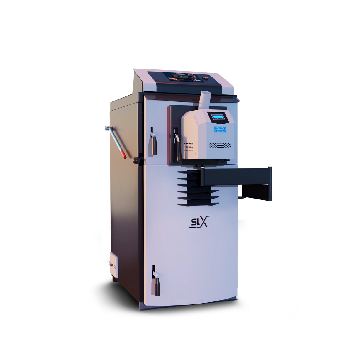 Συνδυασμός λέβητας Attack SLX Combi 25 kW για ξύλο και πέλλετ – απόδοση