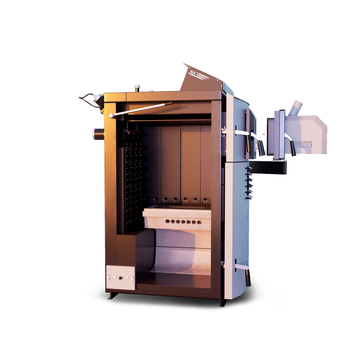 Συνδυασμός λέβητας Attack SLX Combi 25 kW για ξύλο και πέλλετ – απόδοση