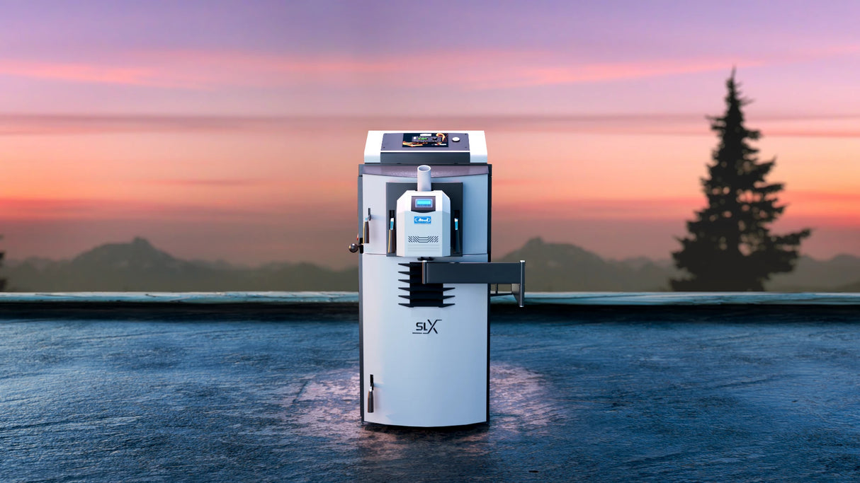 Συνδυασμός λέβητας Attack SLX Combi 25 kW για ξύλο και πέλλετ – απόδοση