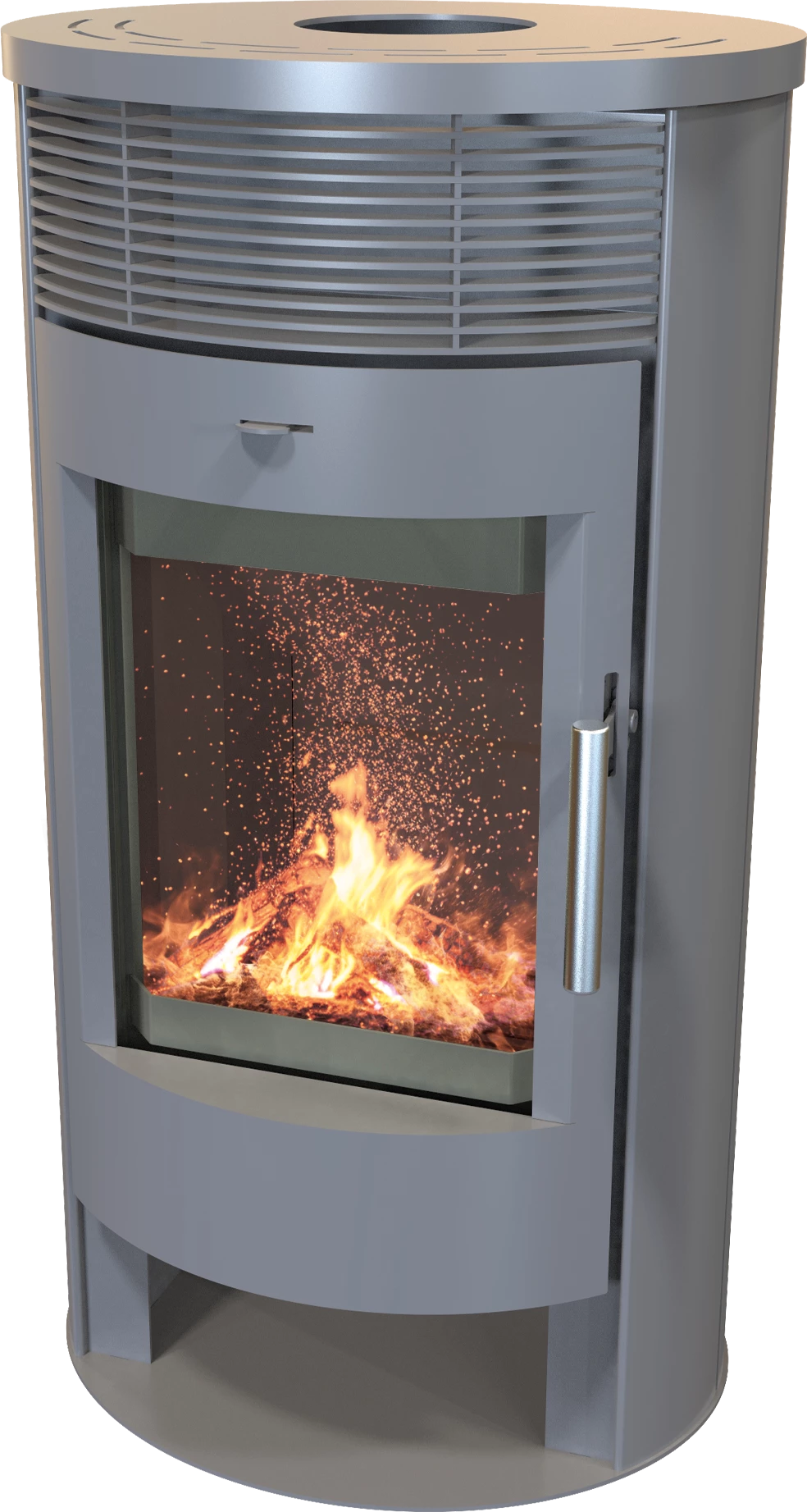 Στρογγυλό τζάκι TORONTO premium