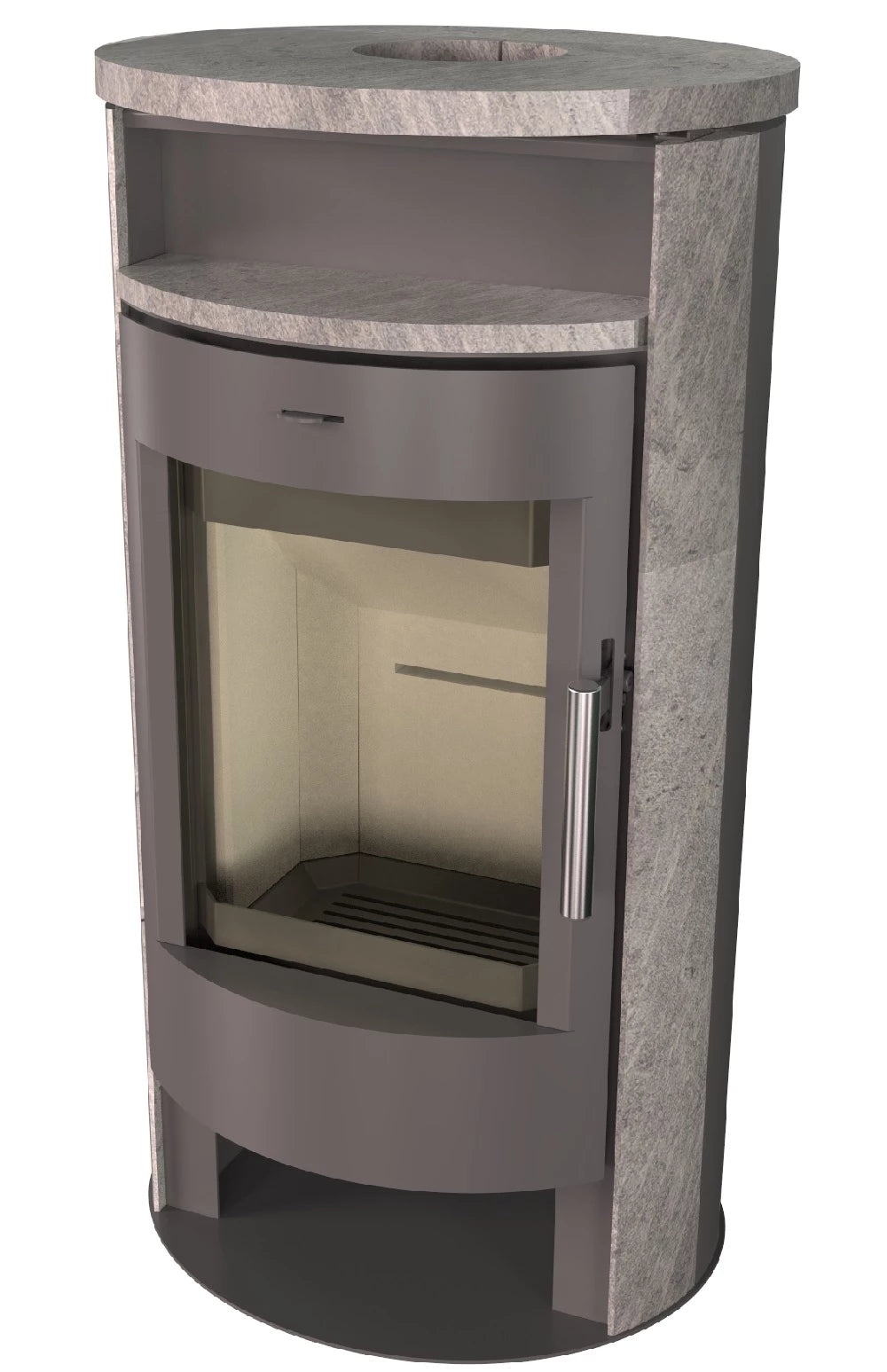 Στρογγυλό τζάκι TORONTO premium