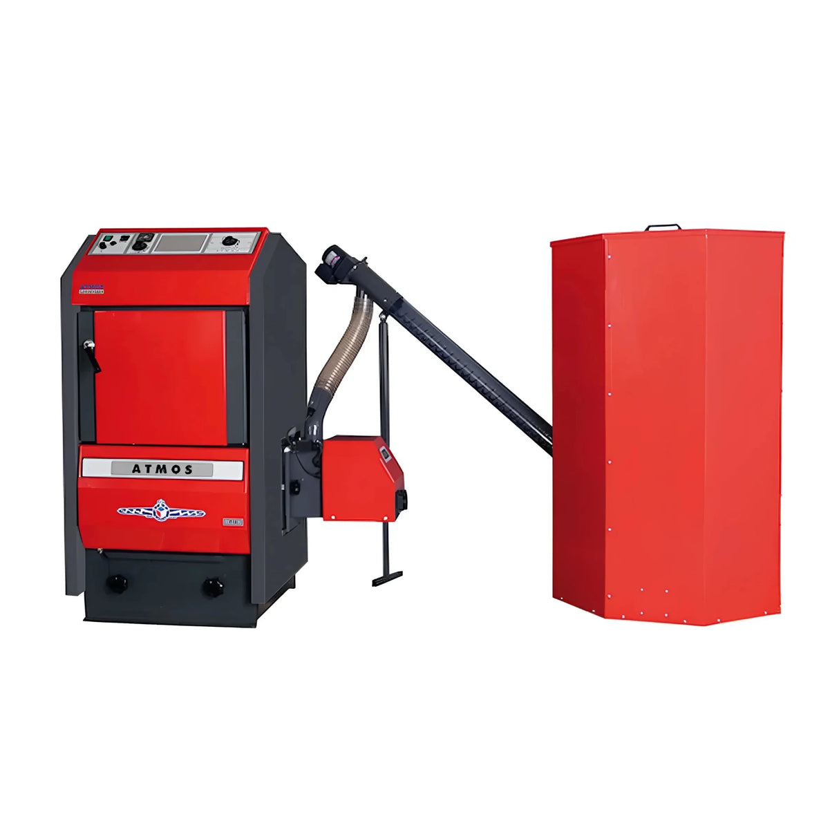 Atmos Pelletsilo mit kompakter Bauweise für effiziente Pelletlagerung - GEMA Shop