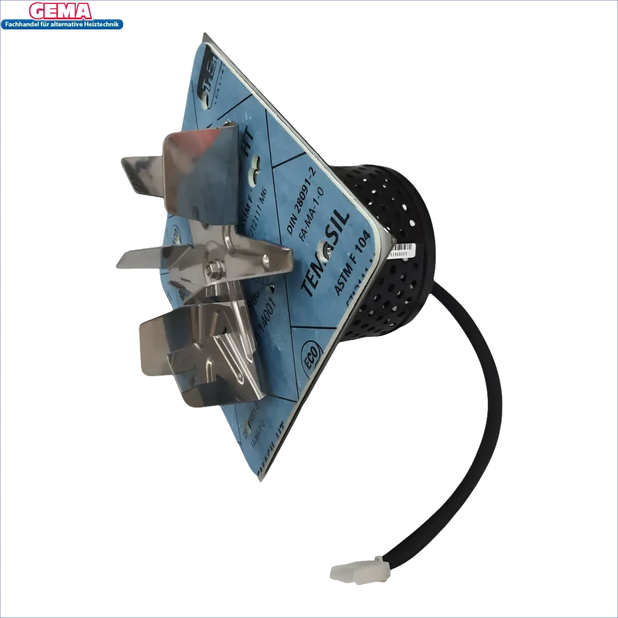 Quadratformiger Radialgebläsemotor mit elektrischem Anschluss für Attack SLX Gebläse