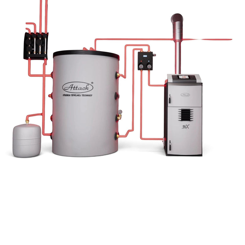 Λέβητας αεριοποίησης ξύλου ATTACK SLX 45 PROFI 45 kW