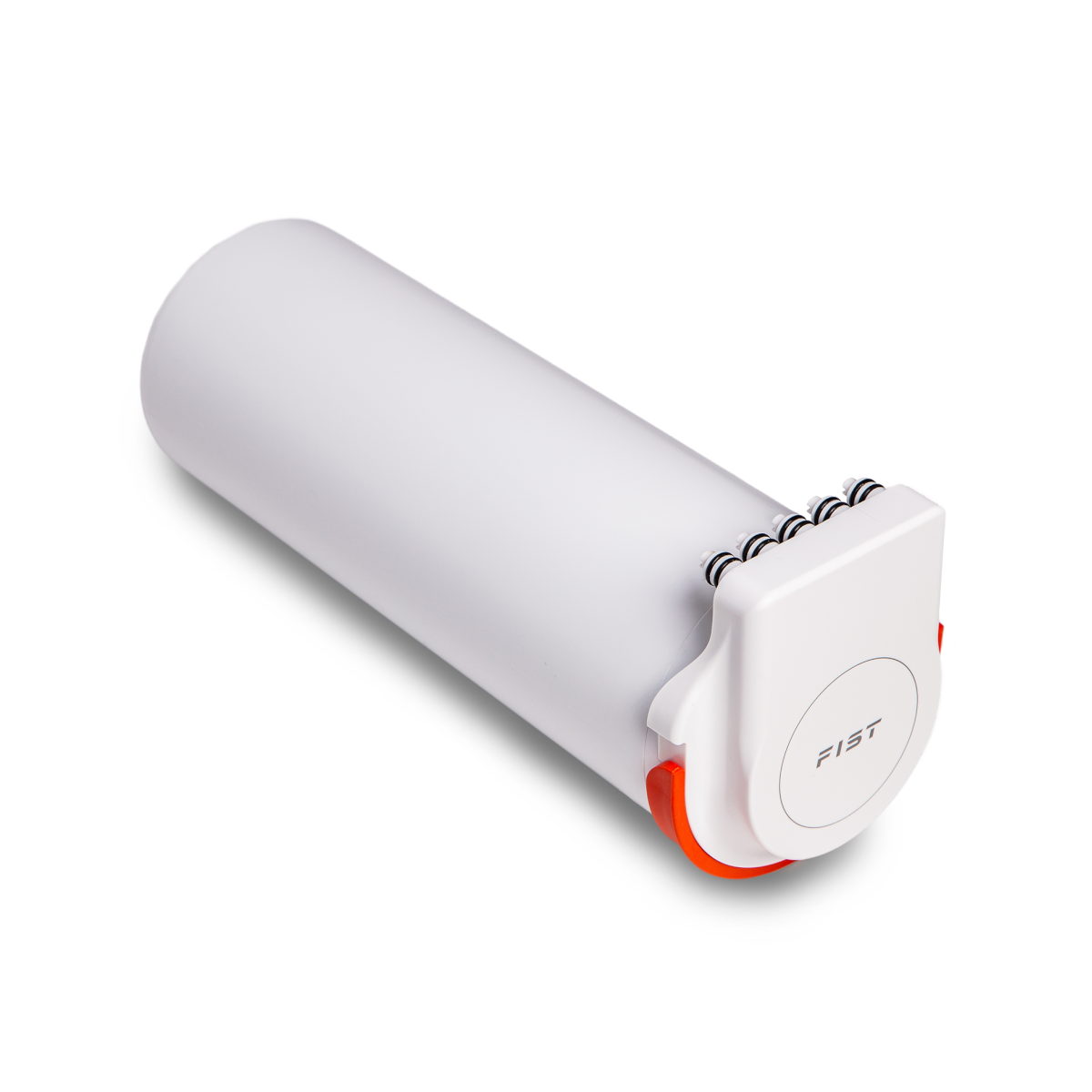 Weiße Fusselrolle mit orangefarbenen Akzenten für Aqmos All in One Osmoseanlage Piu Pura-600