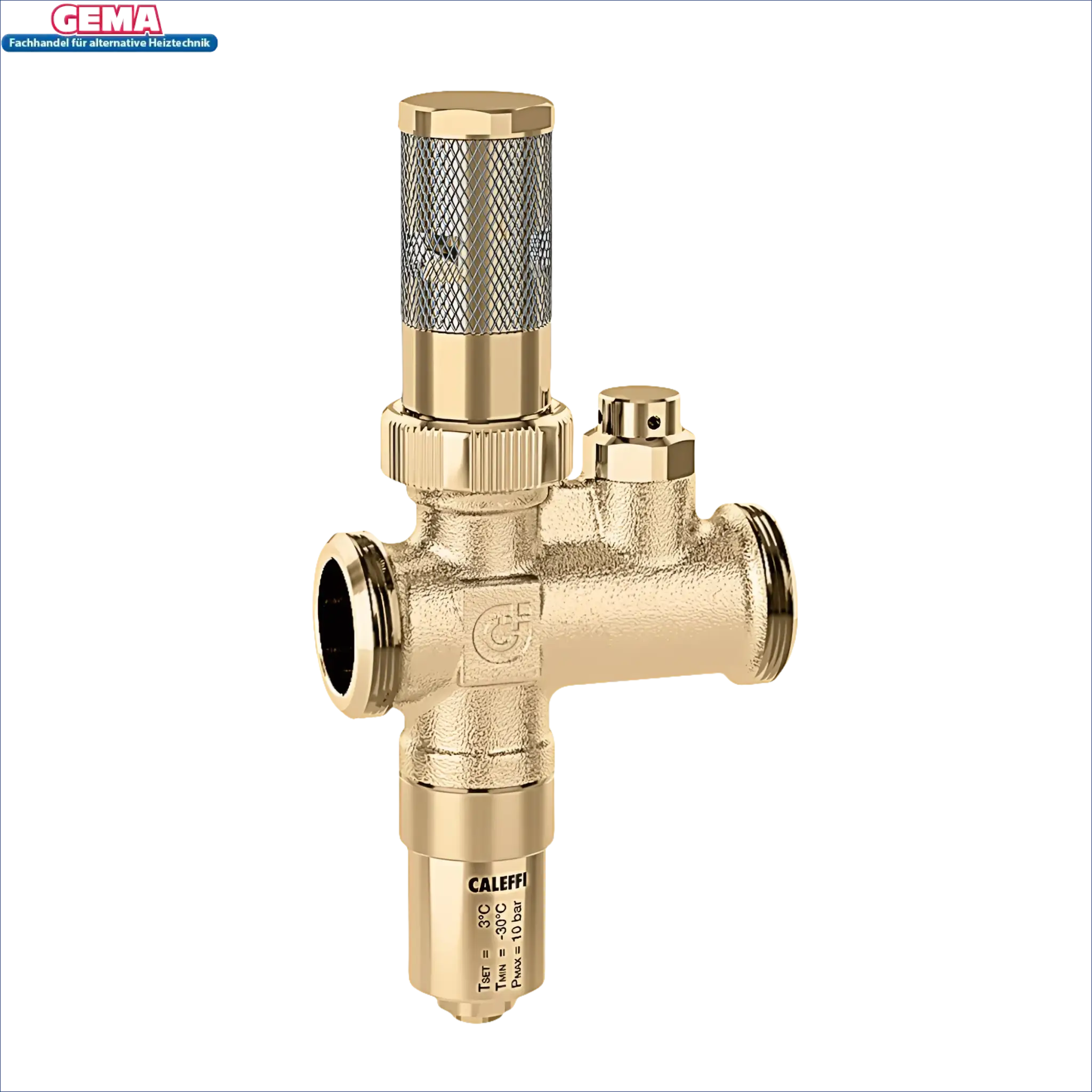 Brass plumbing valve Caleffi Frostschutzventil für Wärmepumpen, frostschutzventil verhindert Schäden