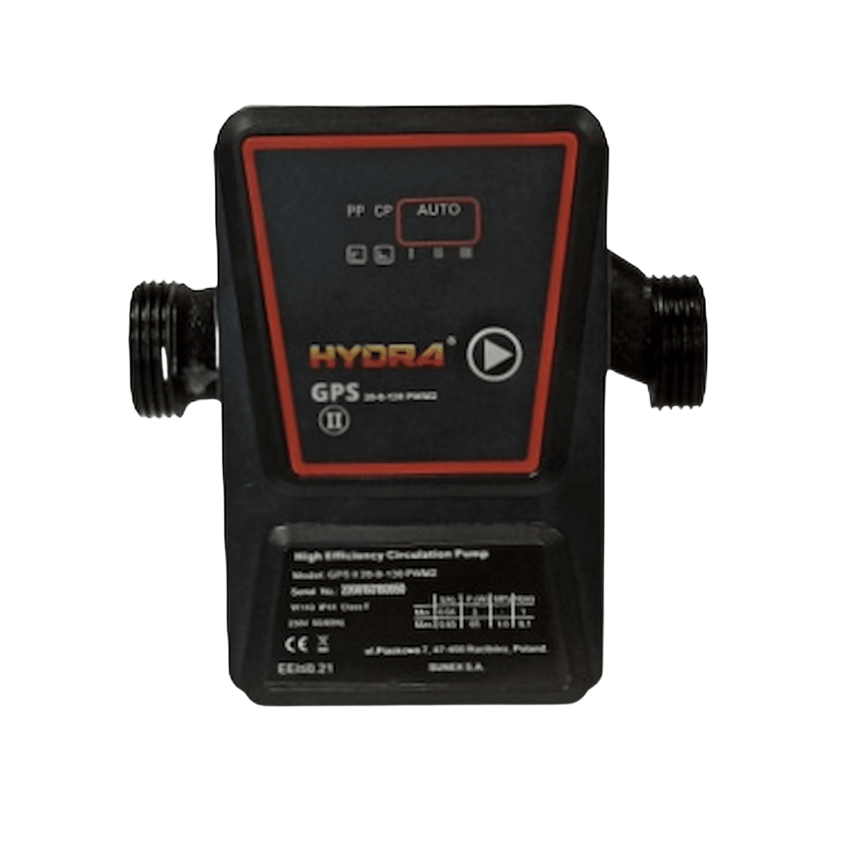 Hydra GPS II 20-8-130 Solarpumpe mit PWM Steuerung für Heizungsanlagen 🌞💧, hohe Effizienz und Energieausbeute.