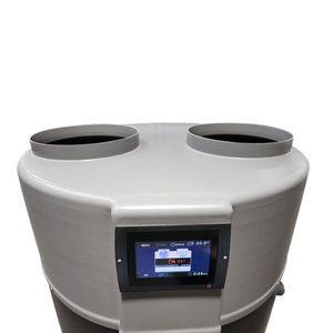 Brauchwasser-Wärmepumpe DROPS M4.1 mit effizientem Rotationskompressor und Display für einfache Steuerung 🌡️💧
