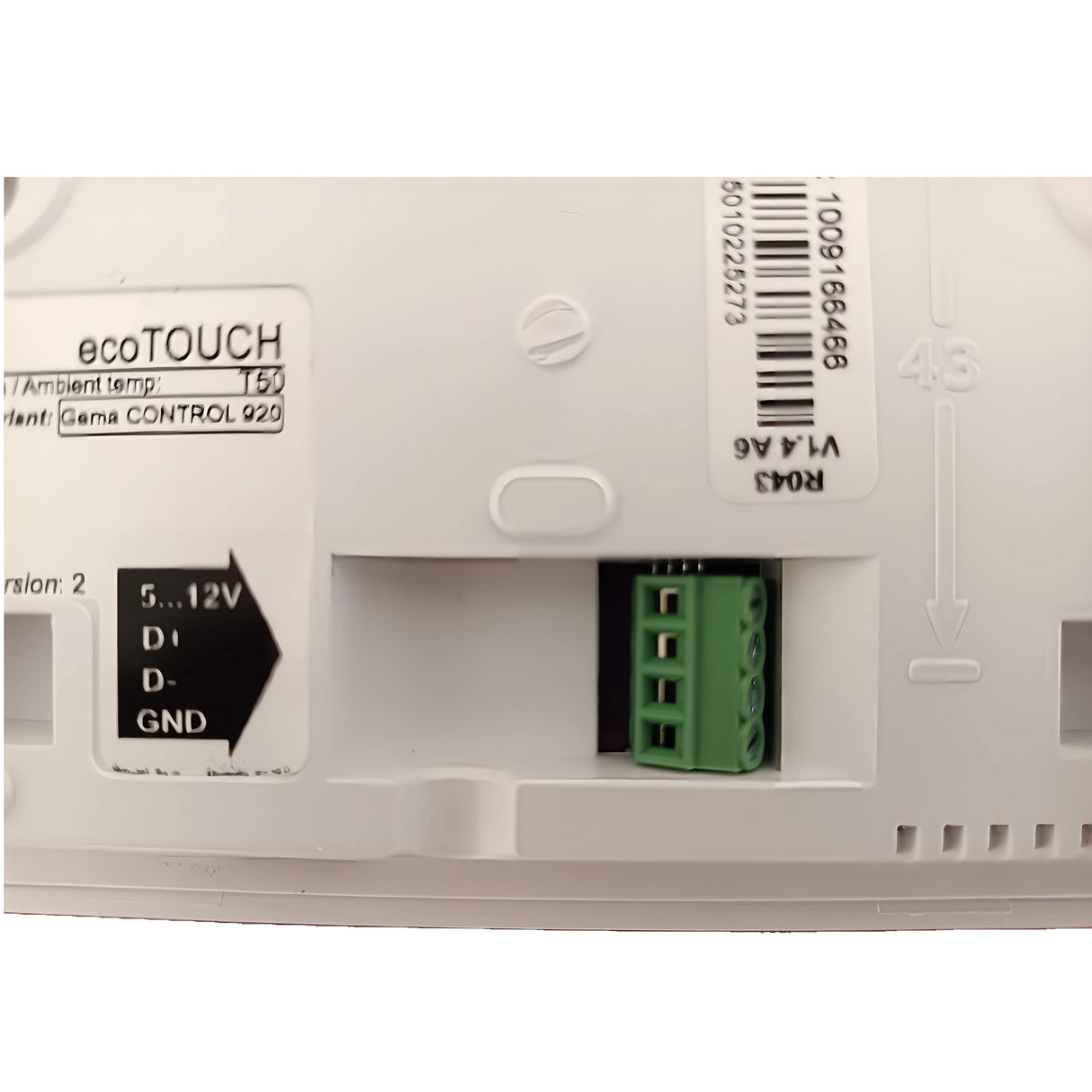 Plum Ecotouch Room Thermostat Extension GC920 til opvarmningskontrol