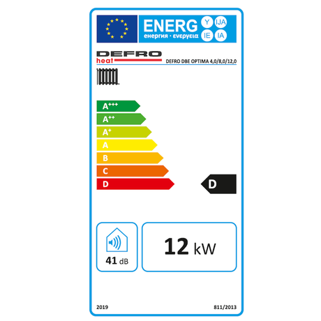 Elektrotherme Elektroheizung – Wandheizkessel 12/24 kW Defro Elektro Heizkessel - GEMA Shop