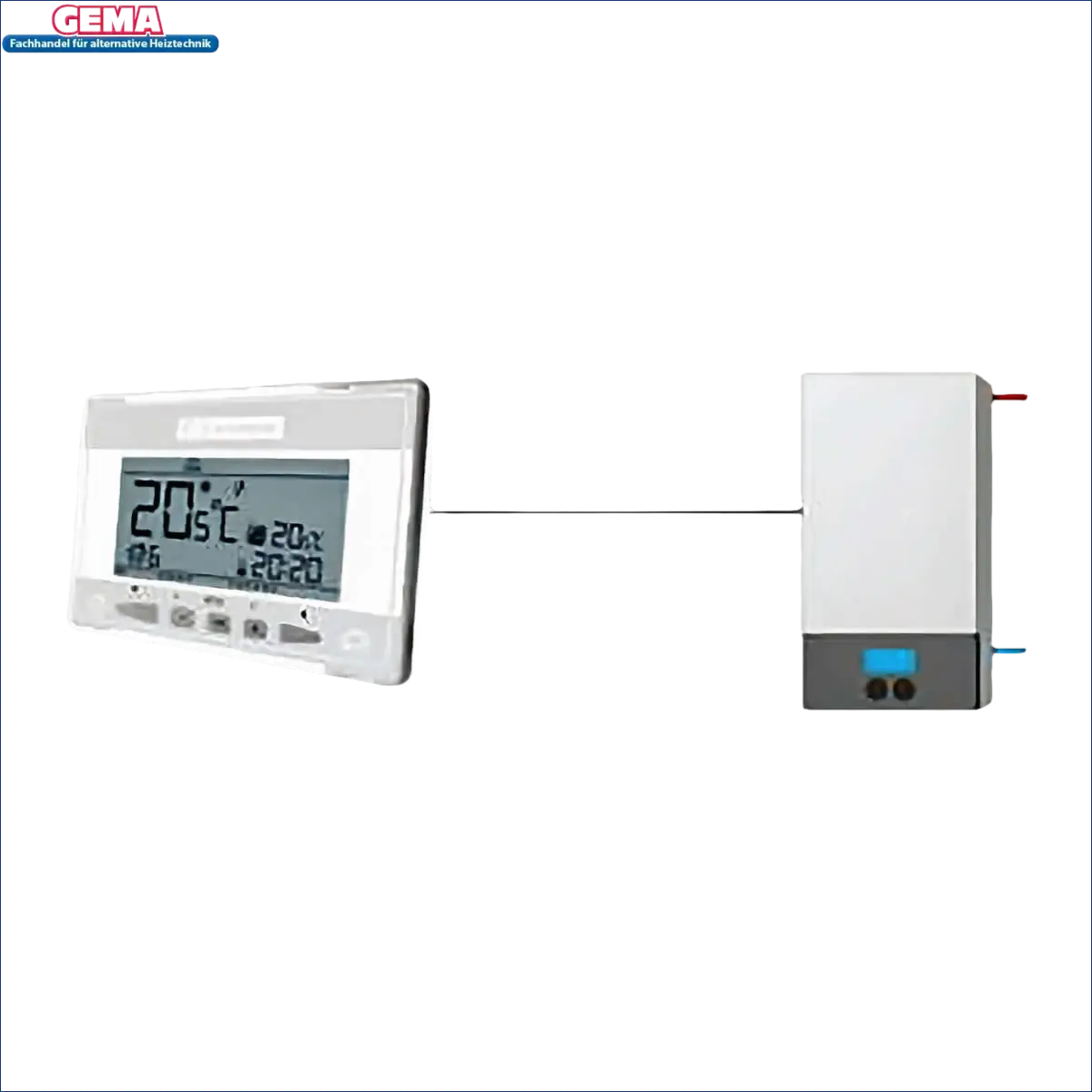 Digitales Raumthermostat Eu-290 Aufputz Zimmerregelung mit Hintergrundbeleuchtung