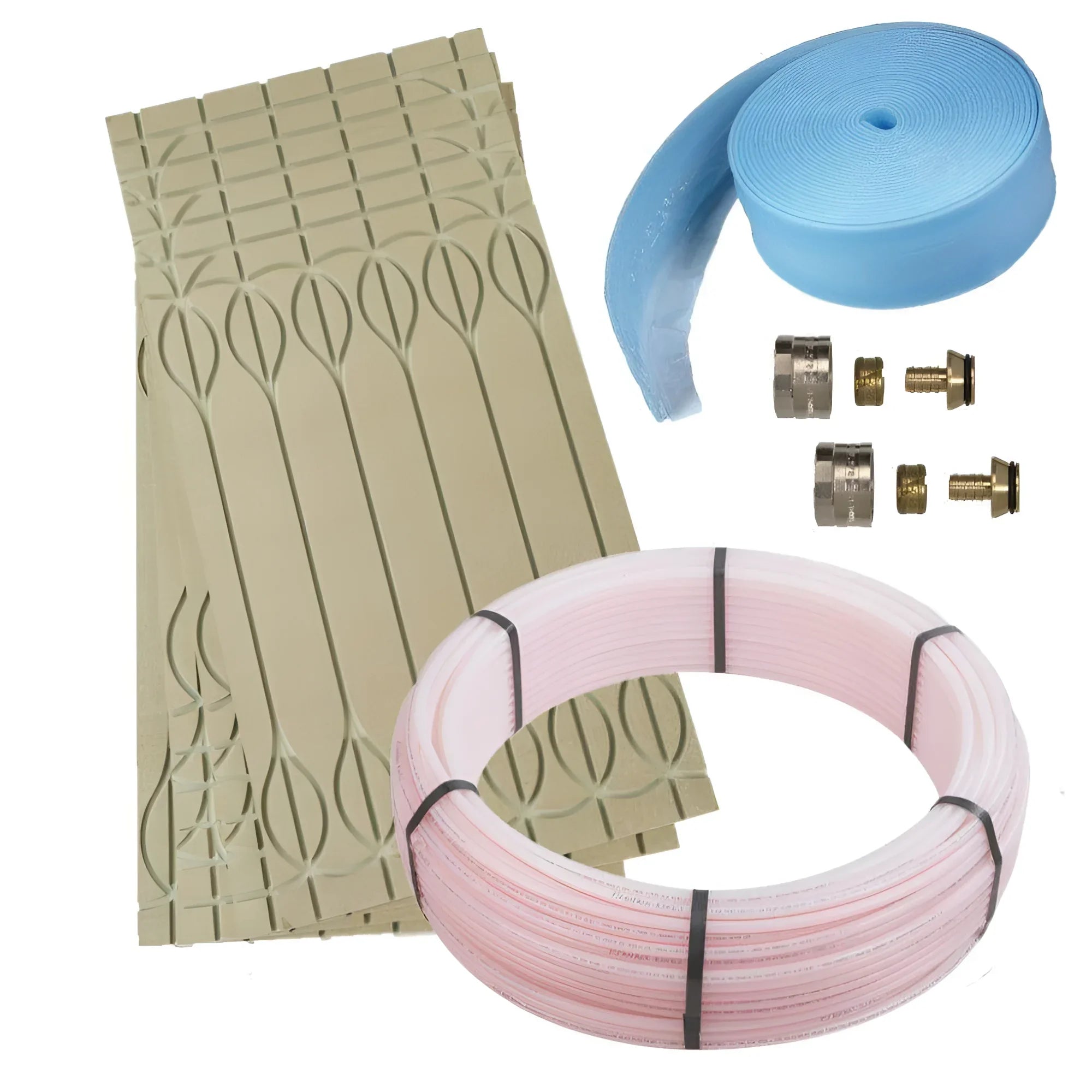 Irrigation system components für Öko Floor Flächenheizsystem Komplett Set 15,0m²
