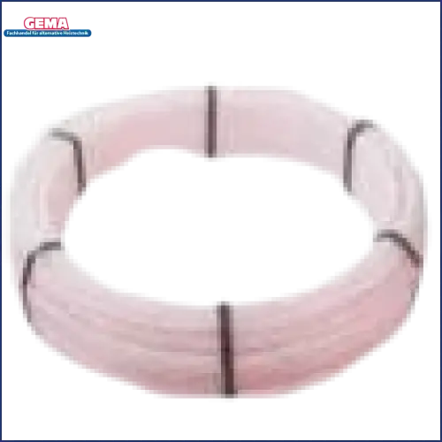 Geknoteter rosa Schlauch aus Flexibles 5-Schicht-Verbundrohr PE-RT Produkt