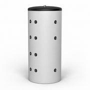 GEMA Shop Schichten-Pufferspeicher Schönberg SPSRR 1500 aus Stahl mit zwei Wärmetauschern und zahlreichen Anschlüssen