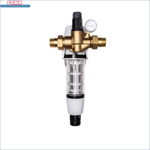 Brass und Kunststoff Wasserfilter für Aqmos Hauswasserfilter mit Rückspülautomatik