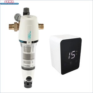 Wasserfilter mit digitaler Anzeige für Aqmos Hauswasserfilter Rückspülautomatik