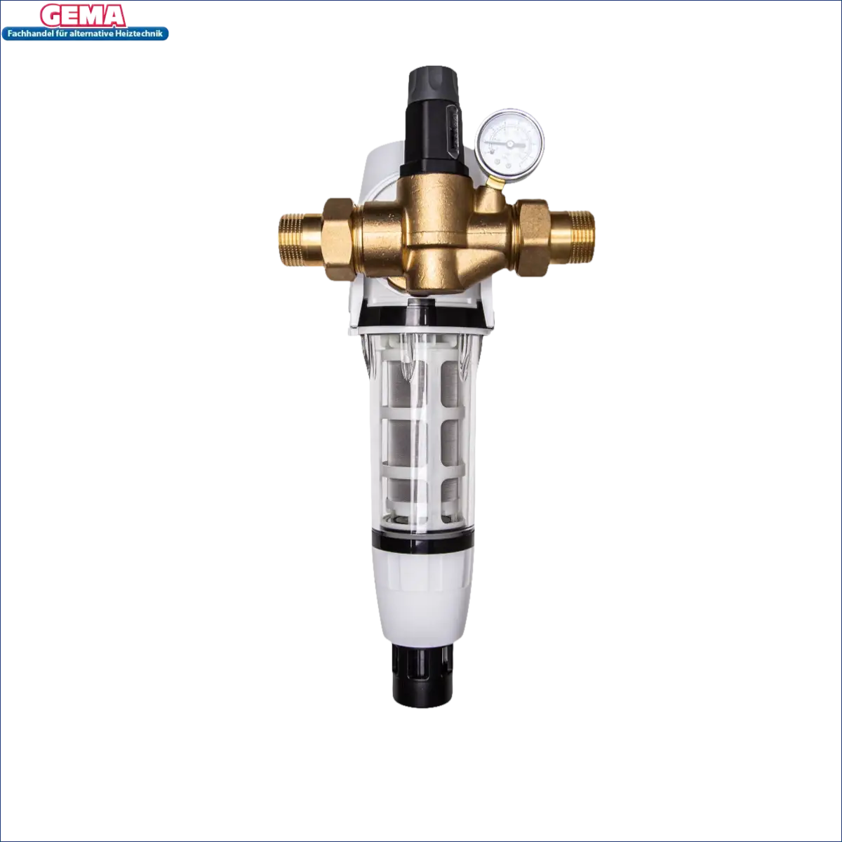 Brass und Kunststoff Wasserfilter für Aqmos Hauswasserfilter Rückspülfilter Typ 1
