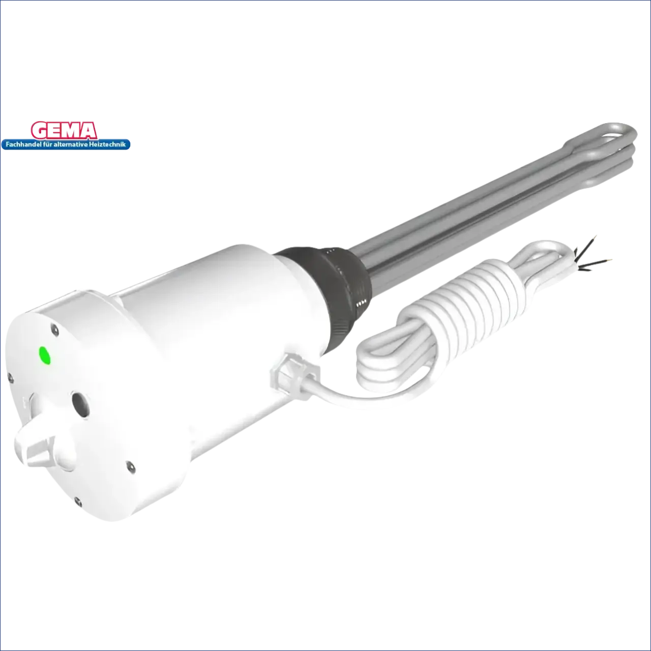 Immerschraker mit spiralförmigem Heizelement für Heizstab Heizpatrone 9 kW AG 1 ½“