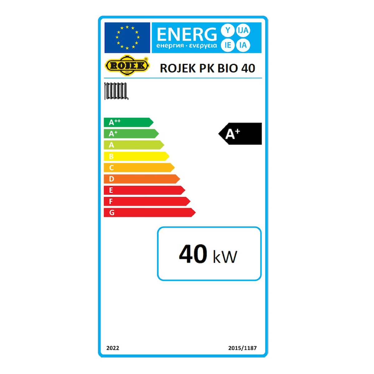 Holzvergaserkessel ROJEK PK BIO 40 kW – Effiziente Heiztechnik 🌲🔥 - GEMA Shop