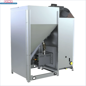 Industrie silber Metallmaschine für Kombikessel Defro Komfort Ekopell 25 kW