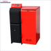 Rotes und schwarzes Heizgerät für Pelletkessel Thermoflux Pelling 35 ECO