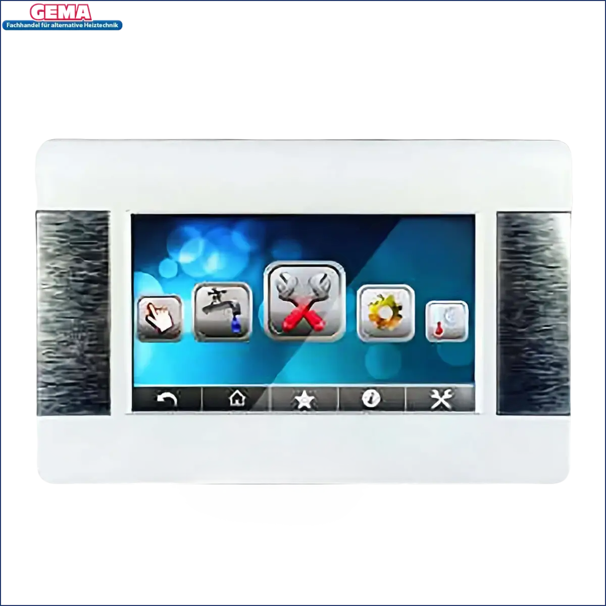 Smart Home Steuerungspanel für PLUM ecoTouch Raumthermostat zur Erweiterung GC890