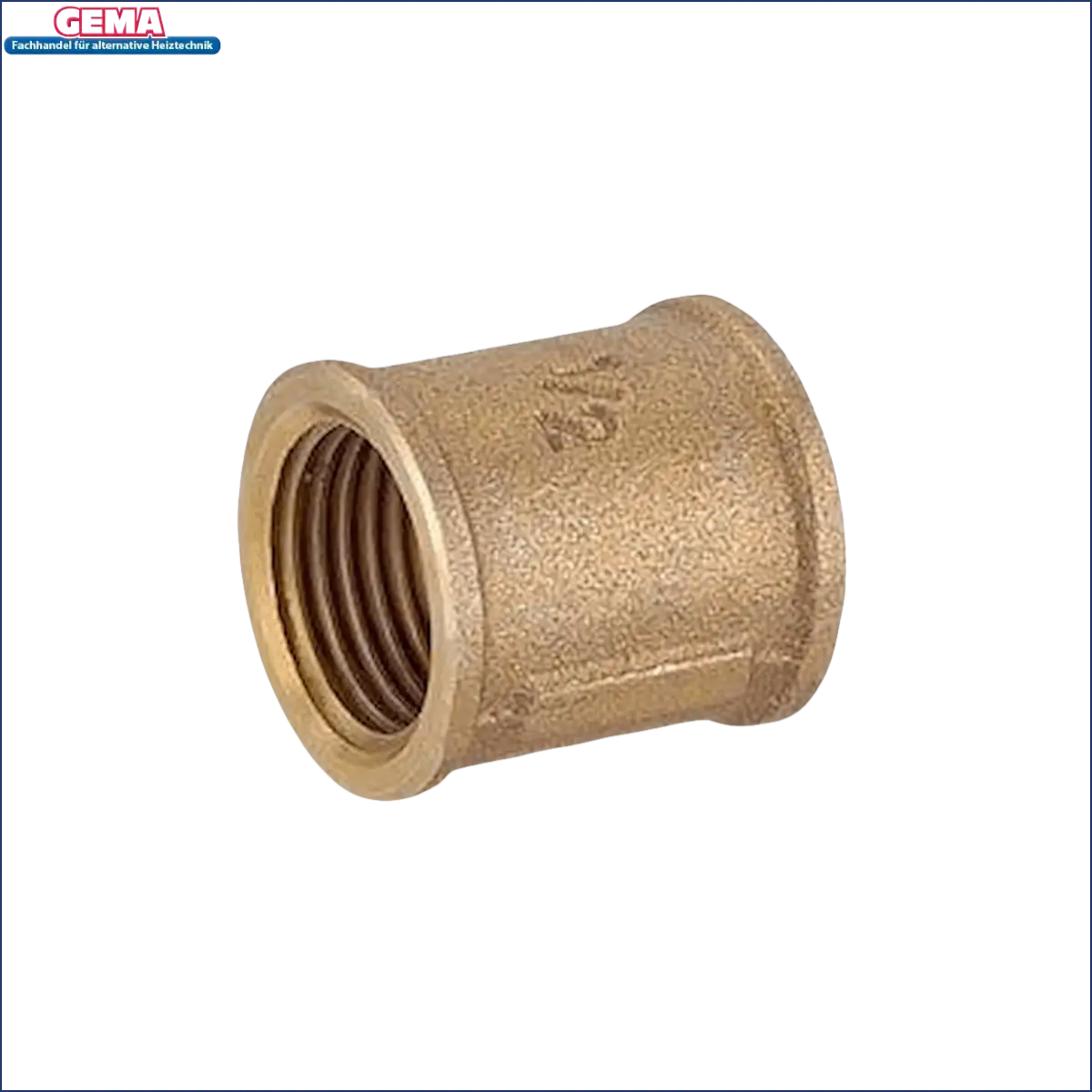 Brass Rohrfitting für Rohrleitungen in hoher Qualität, Rotgussmuffe