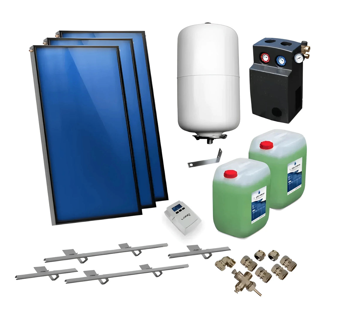 Thermoflux 25/135 plus Solarpaket III 7,17 m² - GEMA Shop