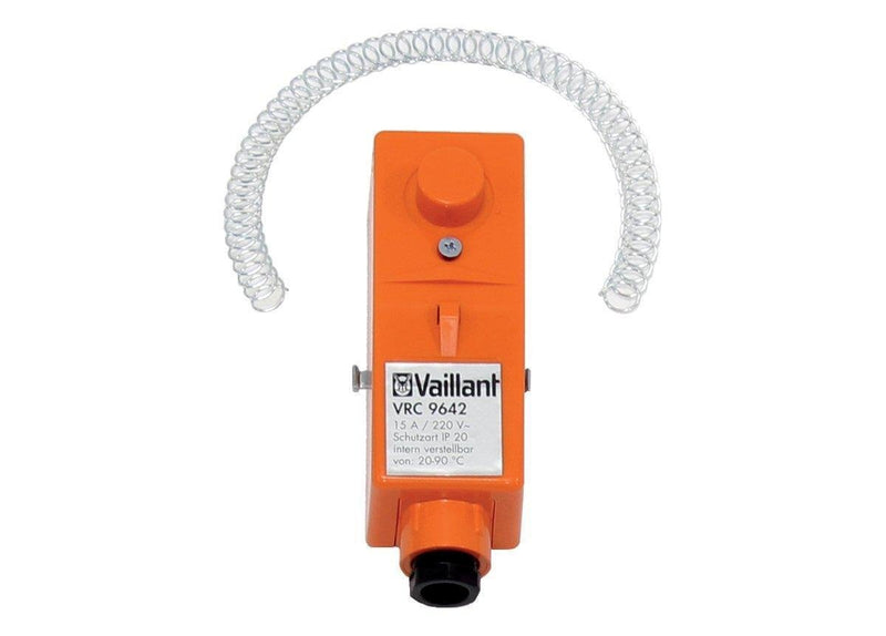 VRC 9642 Anlegethermostat | mit Umschaltkontakt und Spannbandbefestigung - GEMA Shop