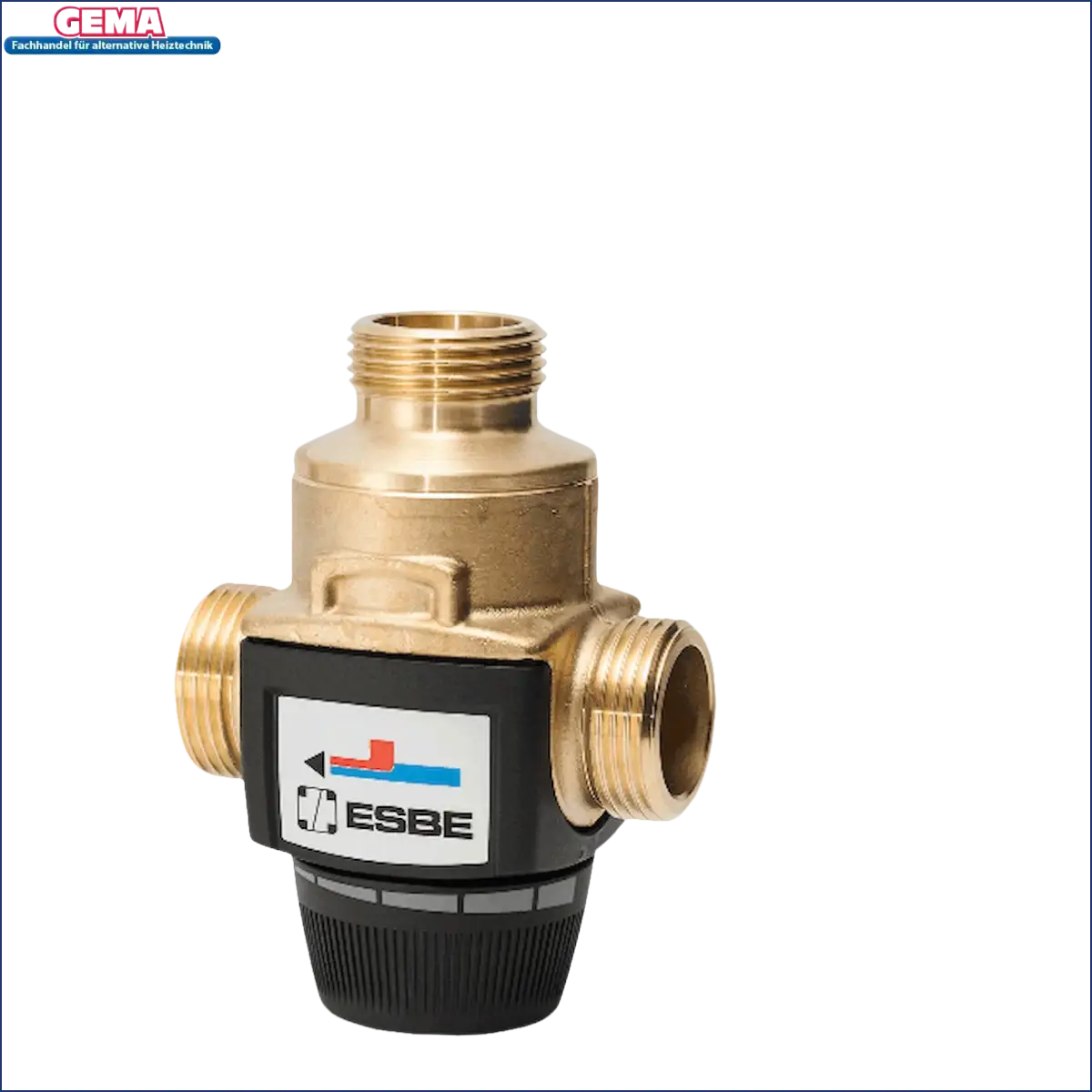Brass Thermostatmischventil für ESBE VTC 422 3-Wegemischer, hochwertige Regelung