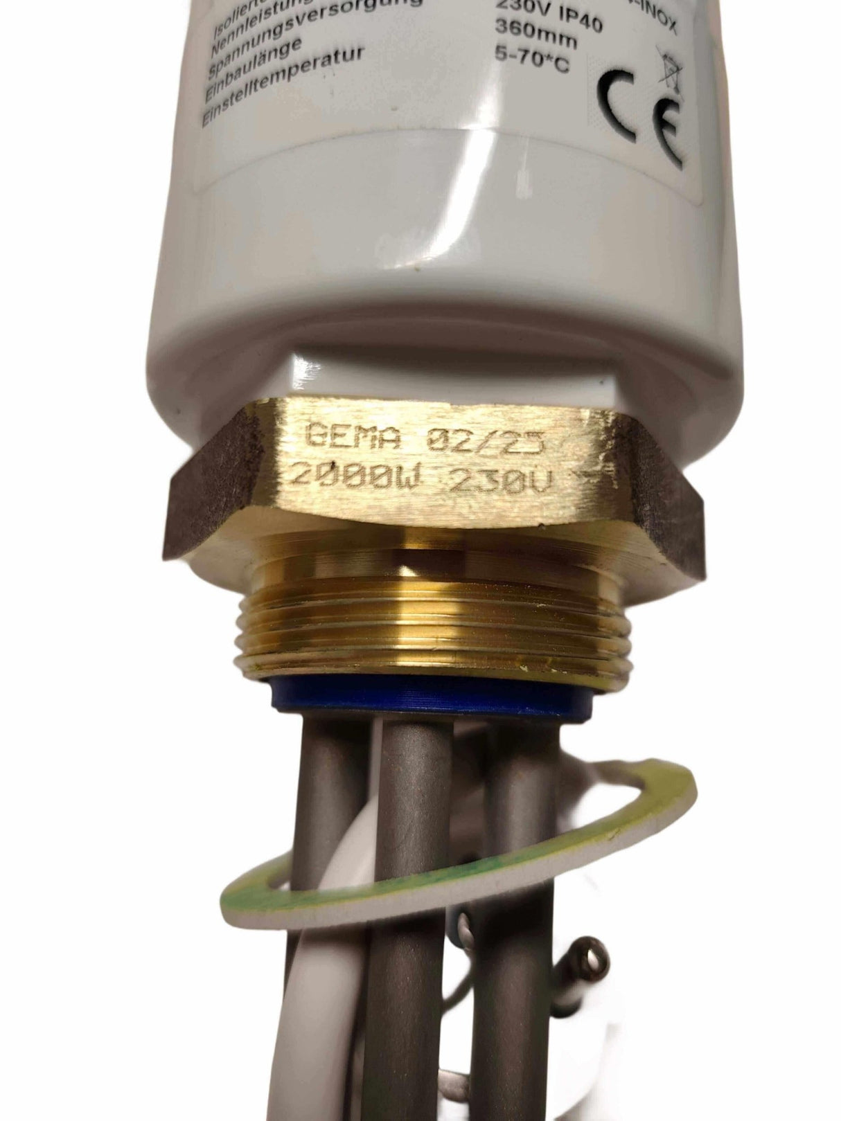 Warmwasserspeicher 120 Liter plus Heizstab TERi 2,0 kW - GEMA Shop