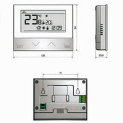 Zimmerregler Wochensteuerung mit Hintergrundbeleuchtung Aufputz - GEMA Shop